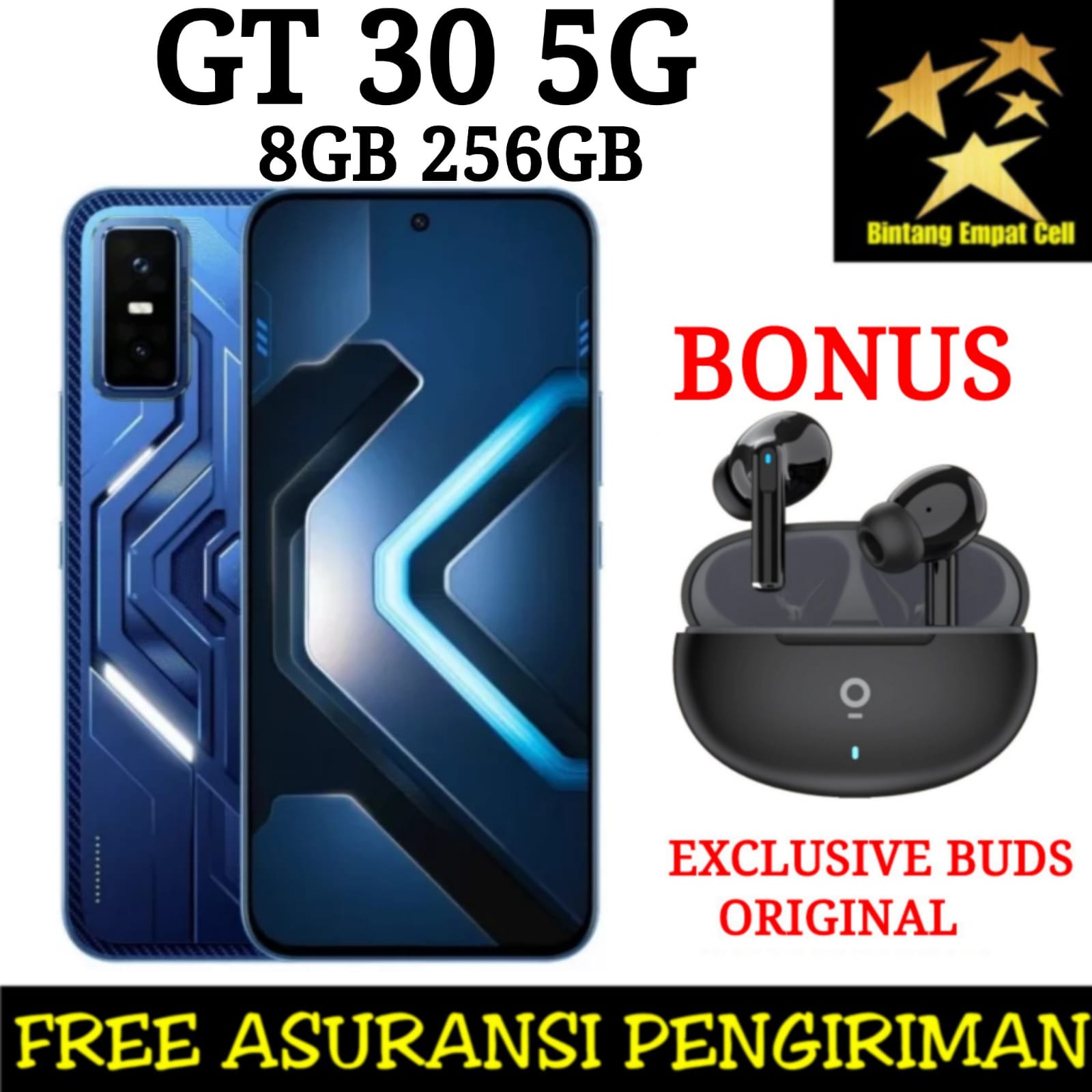 Infinix Gt 30 5g 8/256 Official Warranty Giá 3,229,000 Đồng*Miễn phí vận chuyển