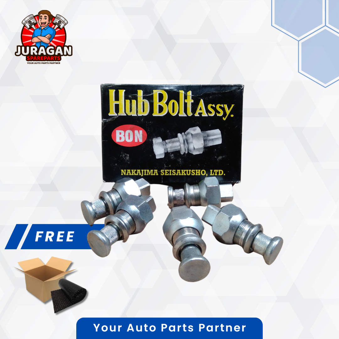 Baut Roda Toyota Rino Ps125 Belakang Kiri Putih Harga 39,500 rupiah*Gratis Ongkir