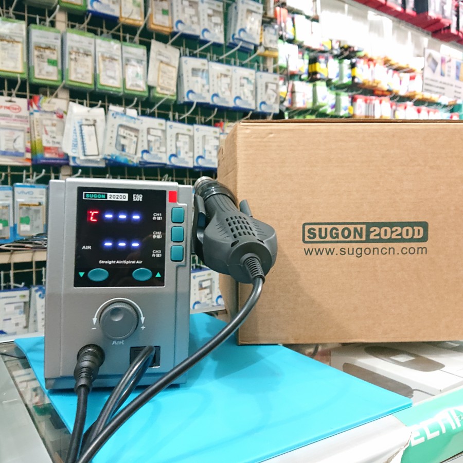 Blower SUGON 2020D ORIGINAL High Quality Hot Air Gun Soldering Blower Uap  Sugon 2020d Blower Uap Servis hp sugon Blower Solder Uap Sugon blower murah  Blower tahan panas blower pemanas blower untuk