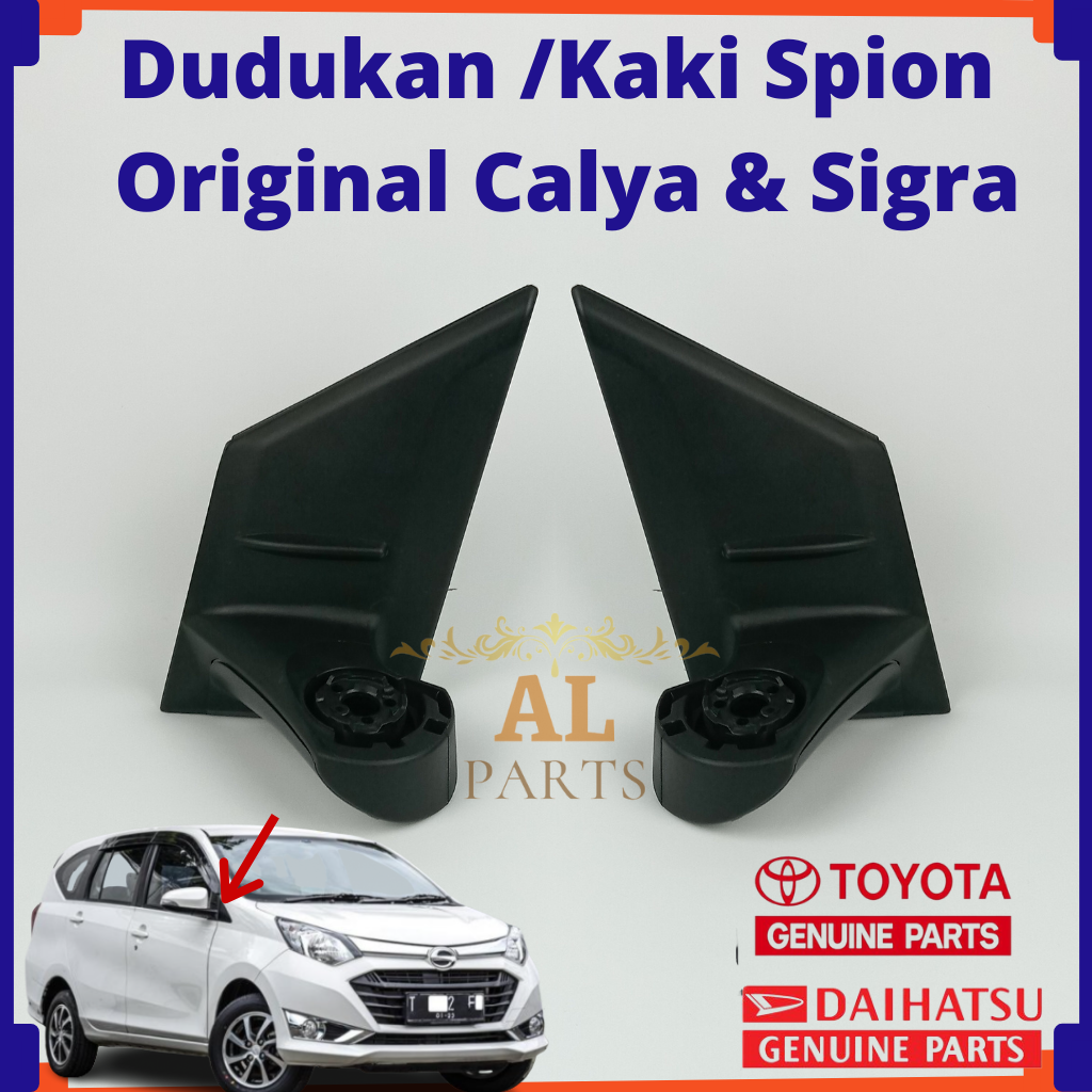 Calya original rearview legs/Sigra electric rearview mirror legs/calya Ori rearview mirror holder/Sigra rearview mirror holder Harga 218,500 rupiah*Gratis Ongkir