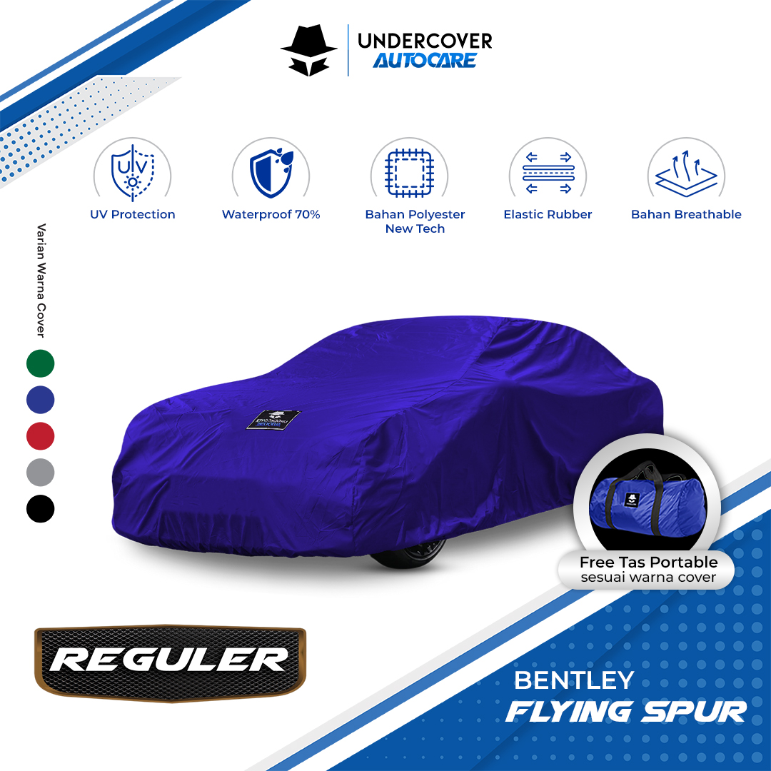 Undercover Autocare - Cover Mobil Bentley Flying Spur Reguler Harga 481,000 rupiah*Gratis Ongkir