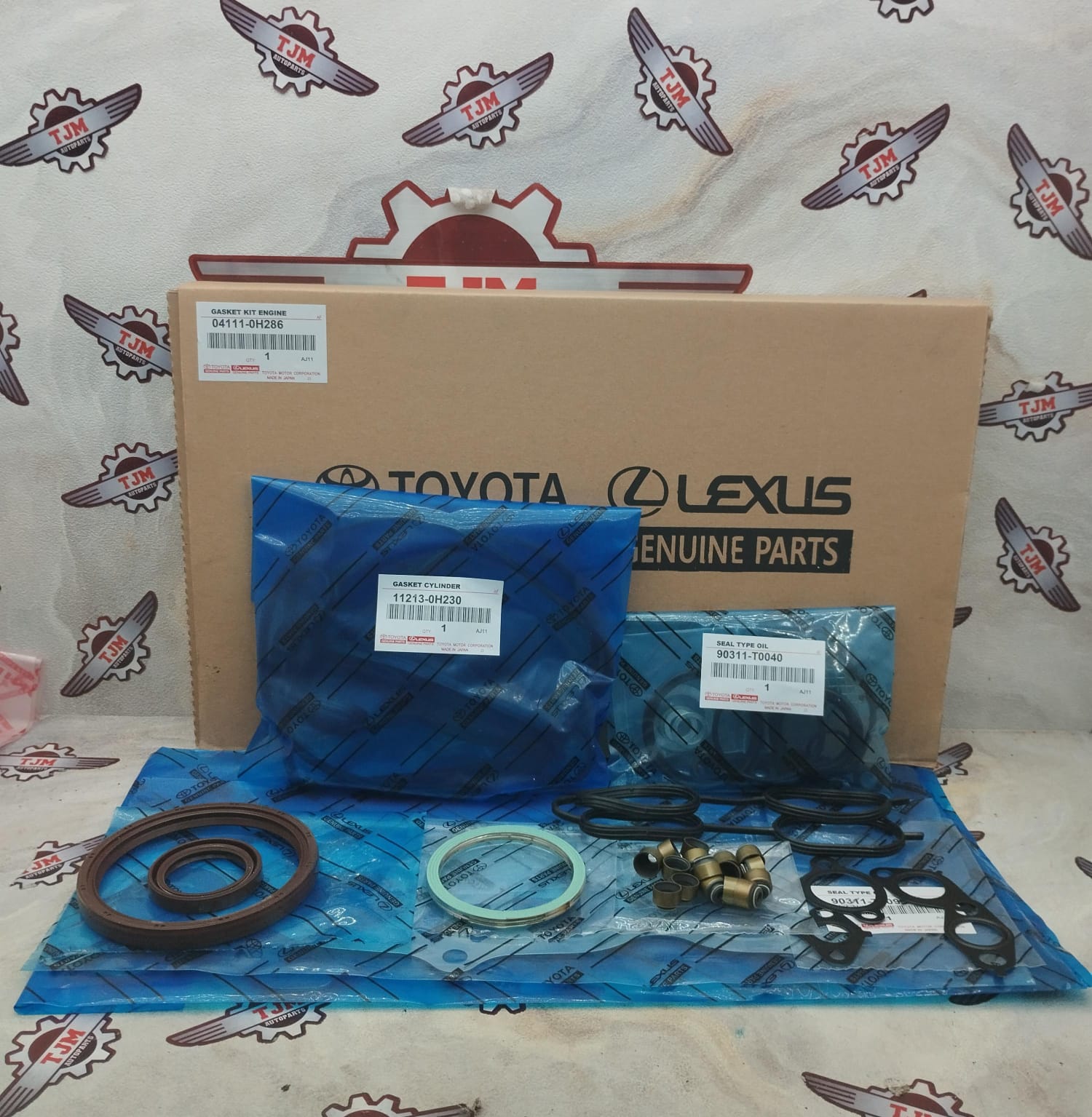 Paking Set Packing Toyota Alphard ANH20 Camry 2.4 ACV30 ACV40 Harrier 2.4 ACU30 ACU40 Set Harga 1,500,000 rupiah*Gratis Ongkir