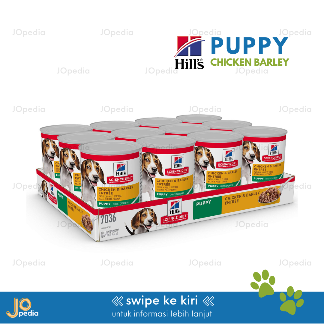 HILL'S Science Diet Puppy Chicken Barley Dog Food Hills 370gr
