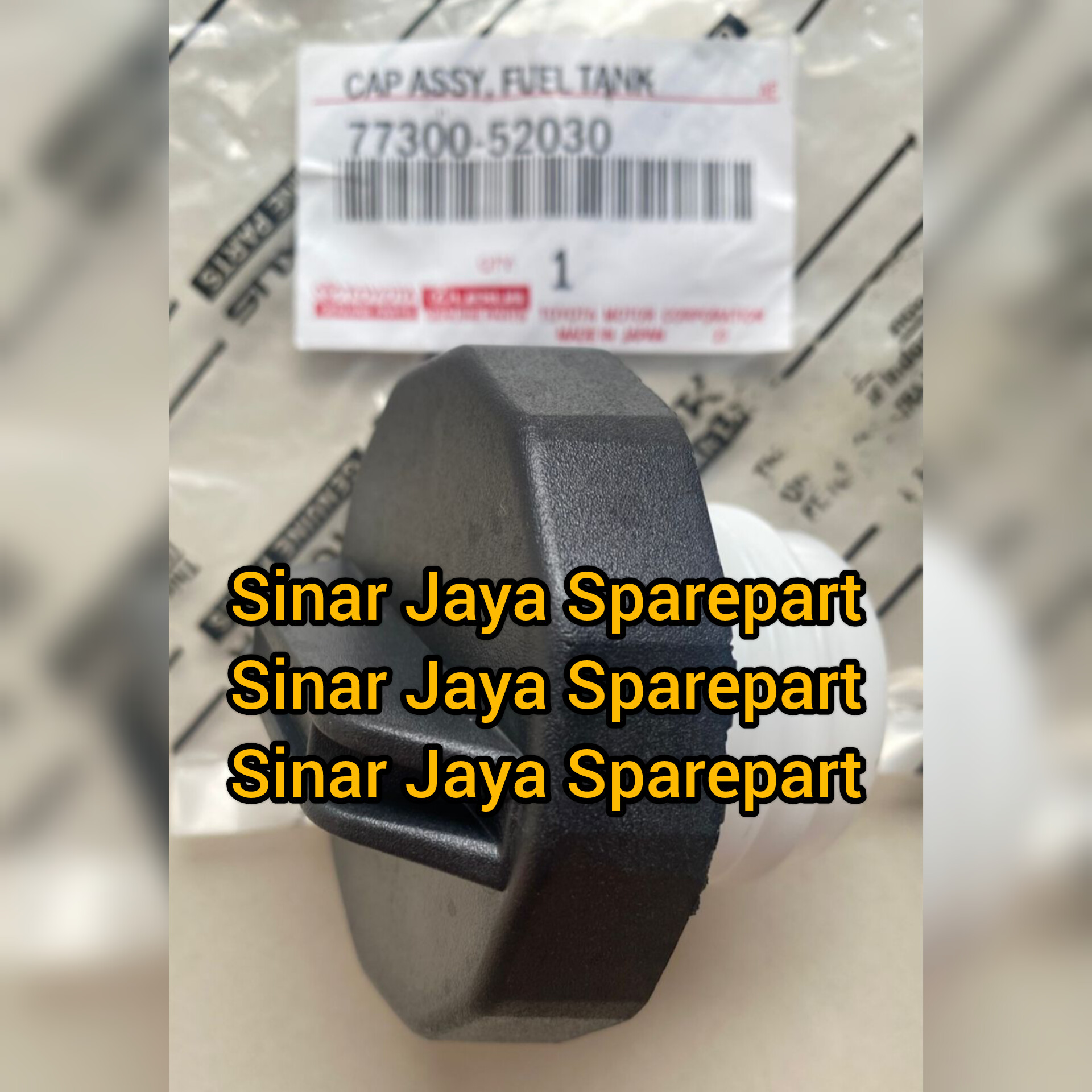 Diesel fuel tank cap or Hilux / Fortuner / Innova / Avanza/Agya/vios/Yaris/Corolla Altis / Alphard / Vellfire / Camry / RAV4 / Land Cruiser 77300-52030 Harga  150,000 Ringgit*Penghantaran Percuma