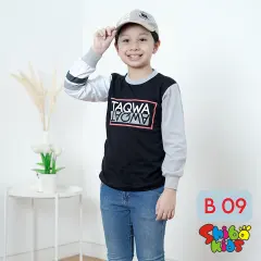 KIS15  Kaos Anak / Baju Kaos  Karakter Muslim/ Tema Islami Edukasi  Anak Lengan Panjang  Merk SHIBAKIDS UNISEX Reday sampai Usia Anak 14 tahun / Usia Anak Tanggung.