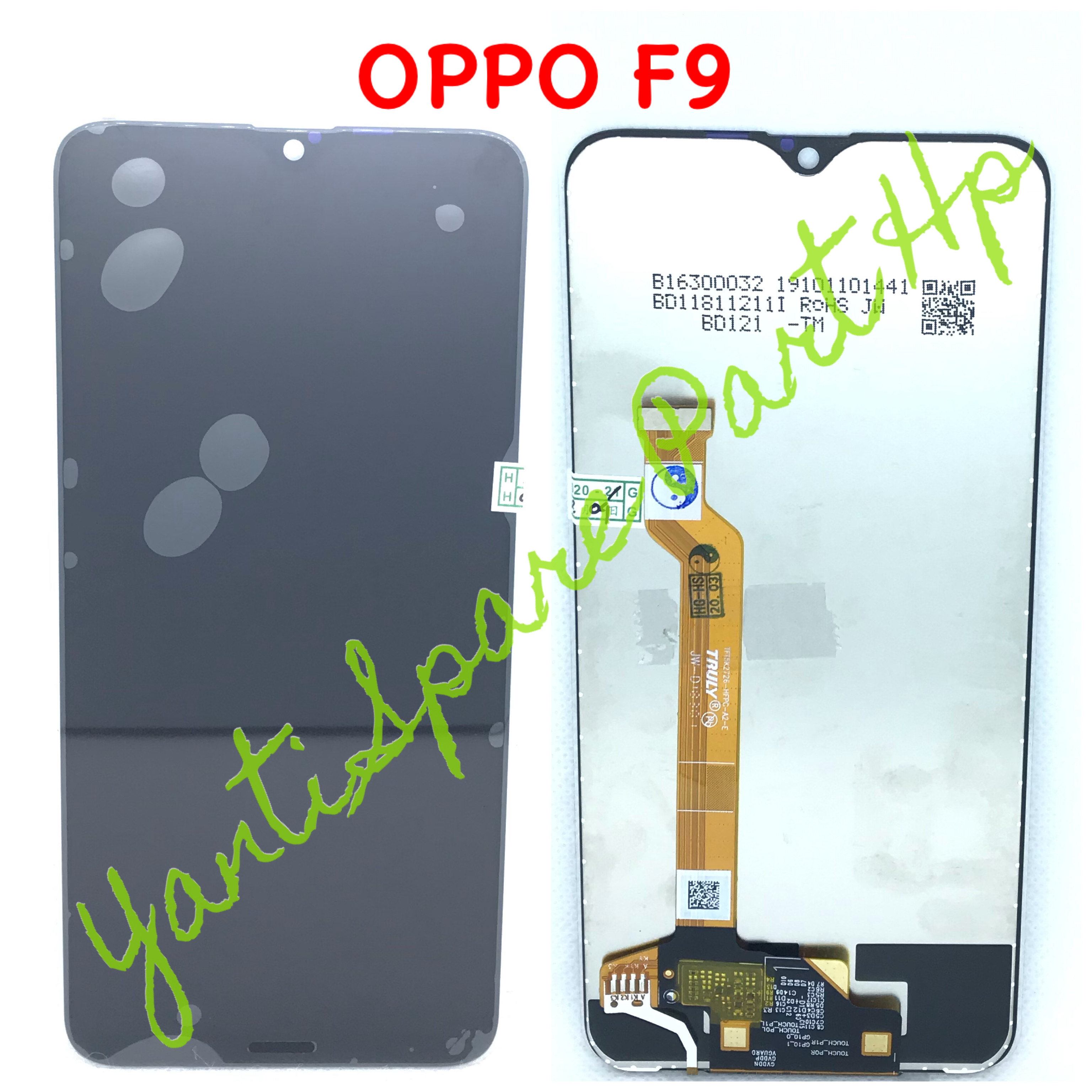 harga touchscreen oppo f9 original