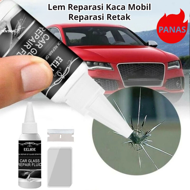 [Pemulihan Cepat/Teknologi Terbaru] Cairan Perekat Kaca Mobil Retak/Penghilang Retak Super Kuat untuk Kaca Depan/Perekat Reparasi Mobil untuk Semua Jenis Kerusakan/Perekat Serbaguna untuk Layar HP dan Akuarium Harga 50,595 rupiah*Gratis Ongkir