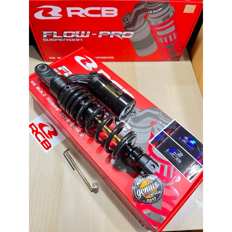 Rear Shock Breaker Rcb Flow Pro 330mm Vario 125 / Vario 150 - Beat - Scoopy - Genio Harga 1,188,000 rupiah*Gratis Ongkir