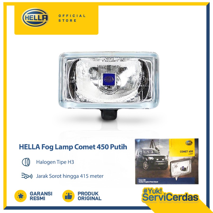Hella Fog Lamp Comet 450 - White Giá 840,000 Đồng*Miễn phí vận chuyển