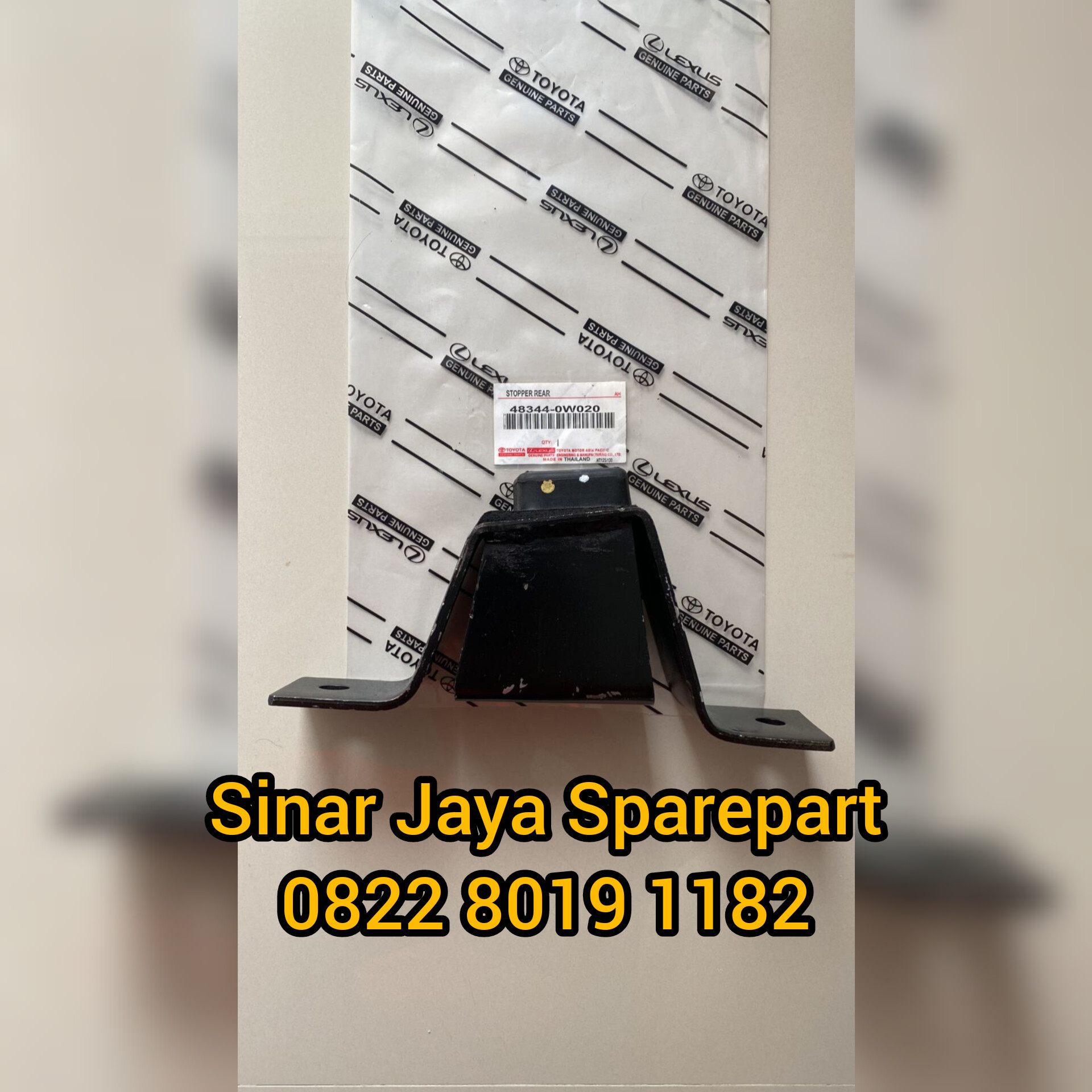 Stopper Bemper Belakang Toyota Dyna 110 125 130 Hino Dutro 110 125 130 48344-0W020 Harga 150,000 rupiah*Gratis Ongkir