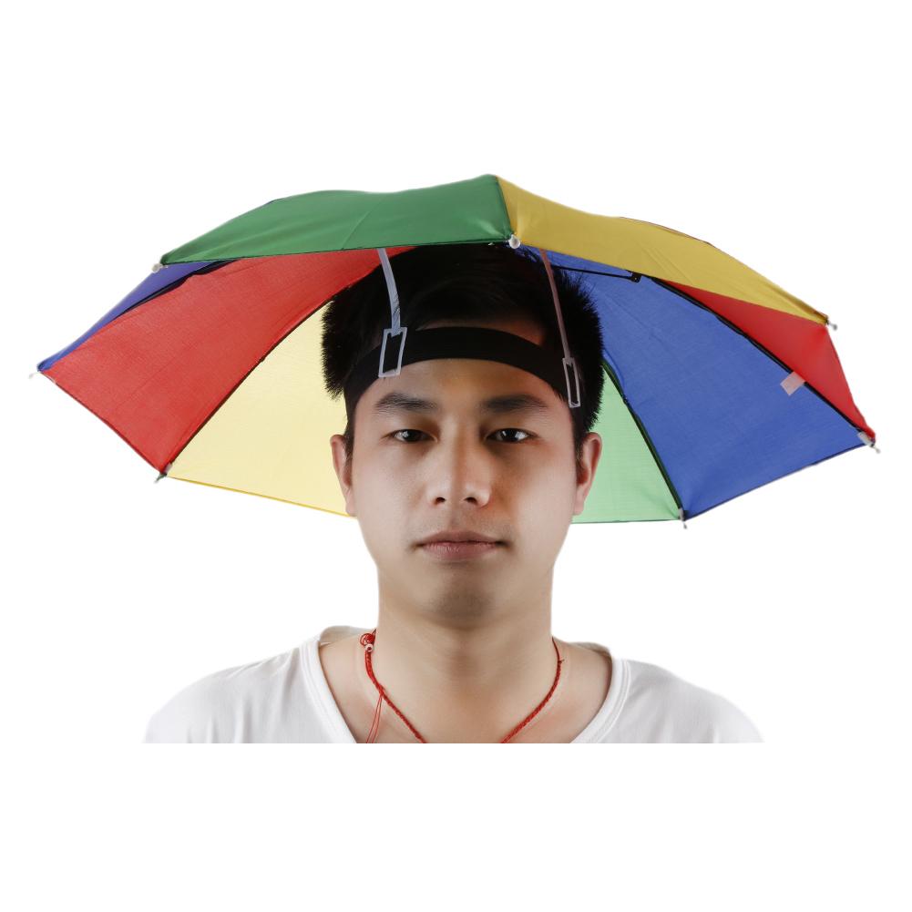 Betes Foldable Head Umbrella Hat Cap 