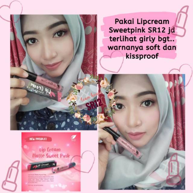 Lazada Indonesia - LIPSTIK WATERPROOF/LIP CREAM MATTE SWEET PINK/MENCERAHKAN WARNA BIBIR/SEBAGAI ANTI IRITAN/MEMBANTU MERAWAT BIBIR