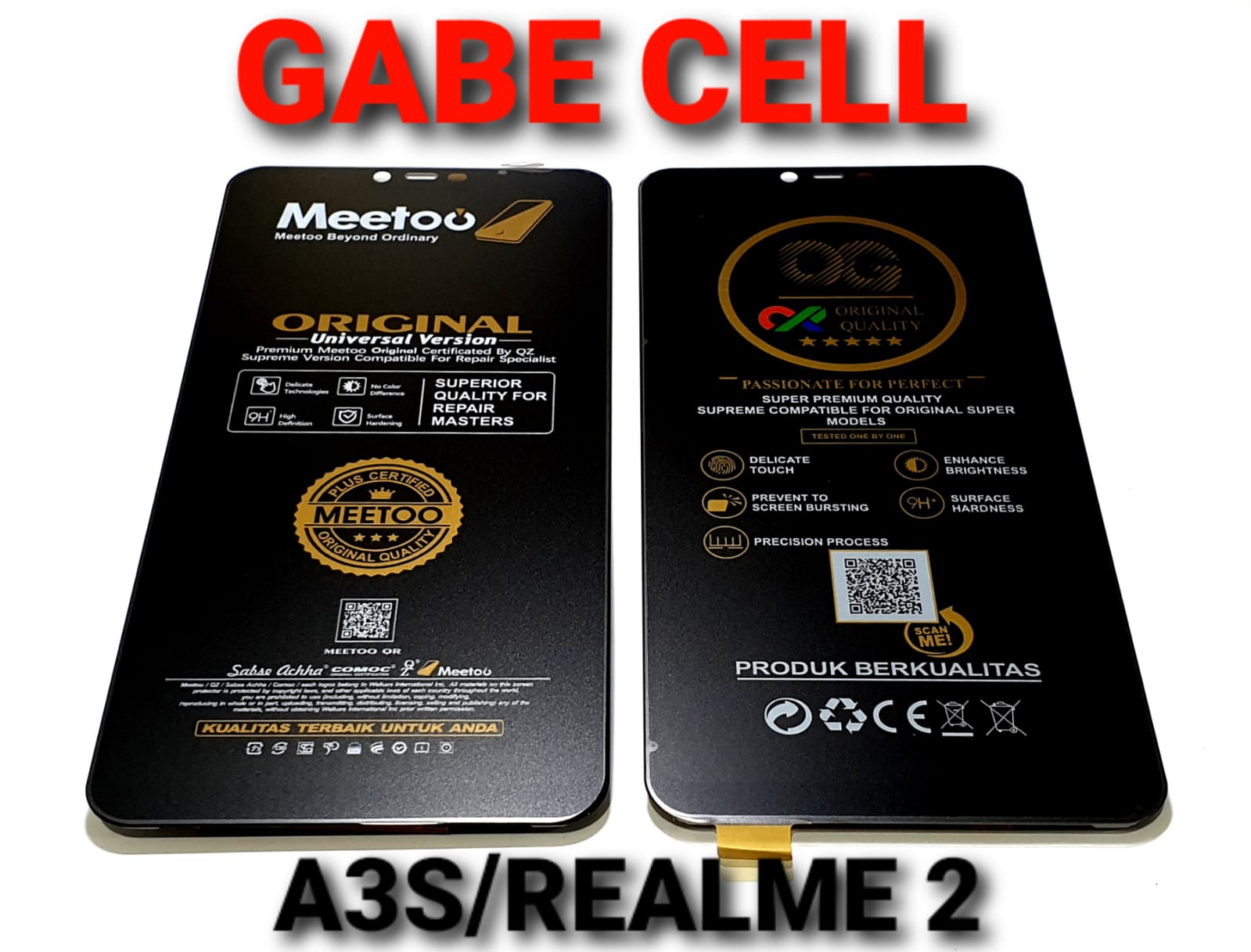 Lcd A3S/Appo A5/Realme C1/Realme 2/A12E Fullset Touchscreen Pozi/Sunshine/Topable /Vivan/Shine Star Harga 106,000 rupiah*Gratis Ongkir