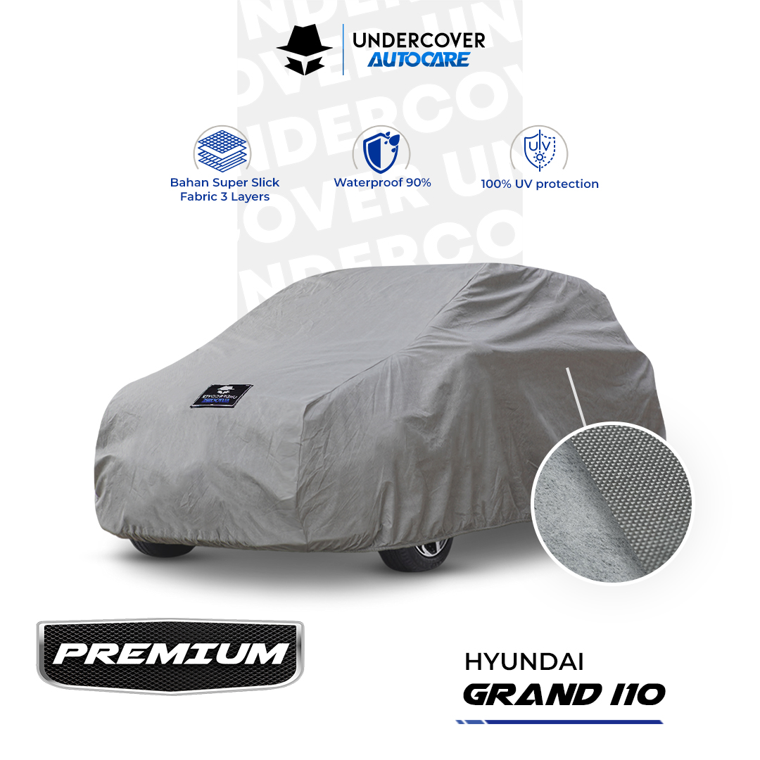 Undercover Autocare - Cover Mobil Hyundai Grand i10 Premium Harga 703,000 rupiah*Gratis Ongkir