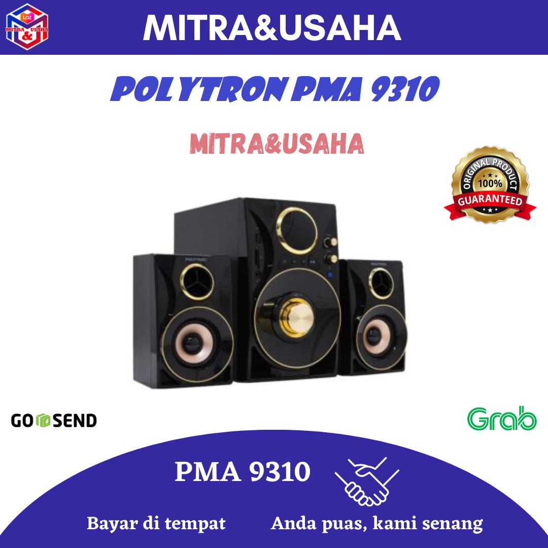 Polytron Pma-9310 Speaker Random Color - Official Guarantee Harga 629,900 rupiah*Gratis Ongkir