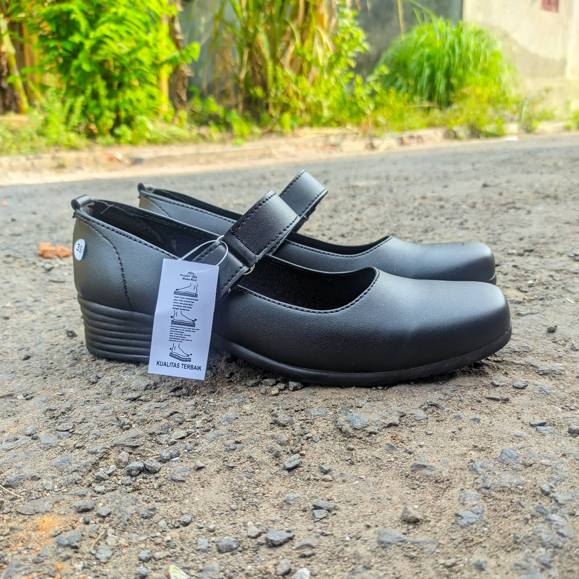 Sepatu Pantofel Paskibraka Hak 3cm Size 37-41 Sepatu Sekolah
