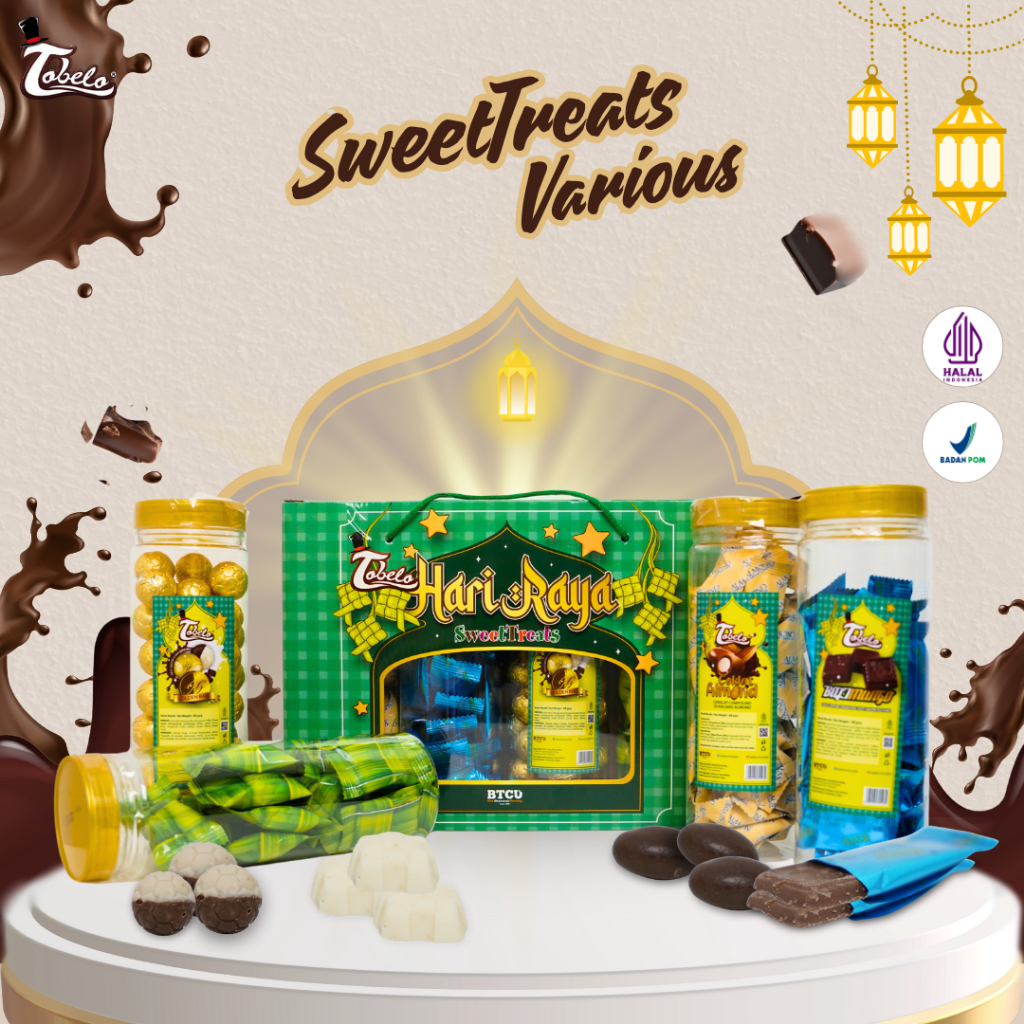 Tobelo Sweet Treats Collection Holiday Package | Chocolate Hampers for Eid