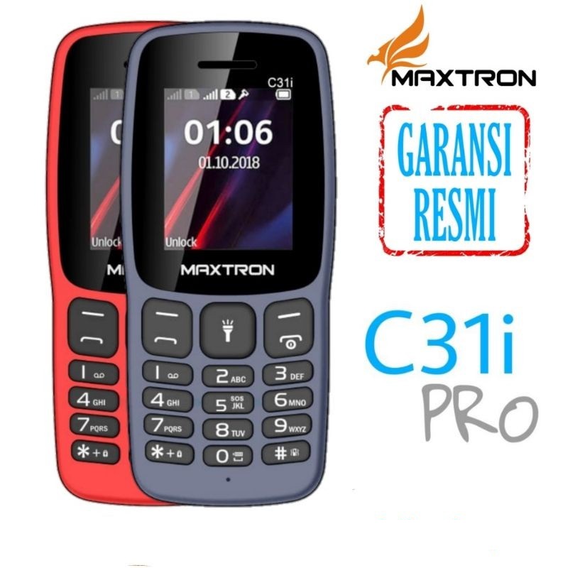 Maxtron C31i Pro Garansi Resmi Harga 158,000 rupiah*Gratis Ongkir