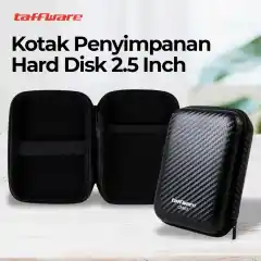 COD BEST SELLER Taffware Kotak Penyimpanan Hard Disk HDD EVA Case 2.5 Inch C6963 /  kotak penyimpanan hard disk eksternal power bank  Bahan Berkualitas Tinggi terpercaya kokoh super aman Desain Ritsleting Klasik Kesesuaian 2.5 inch