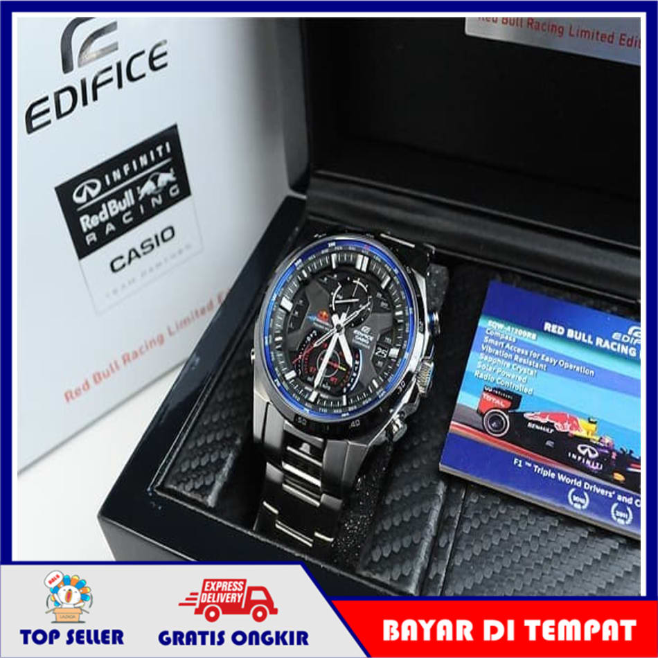 harga jam casio edifice red bull racing