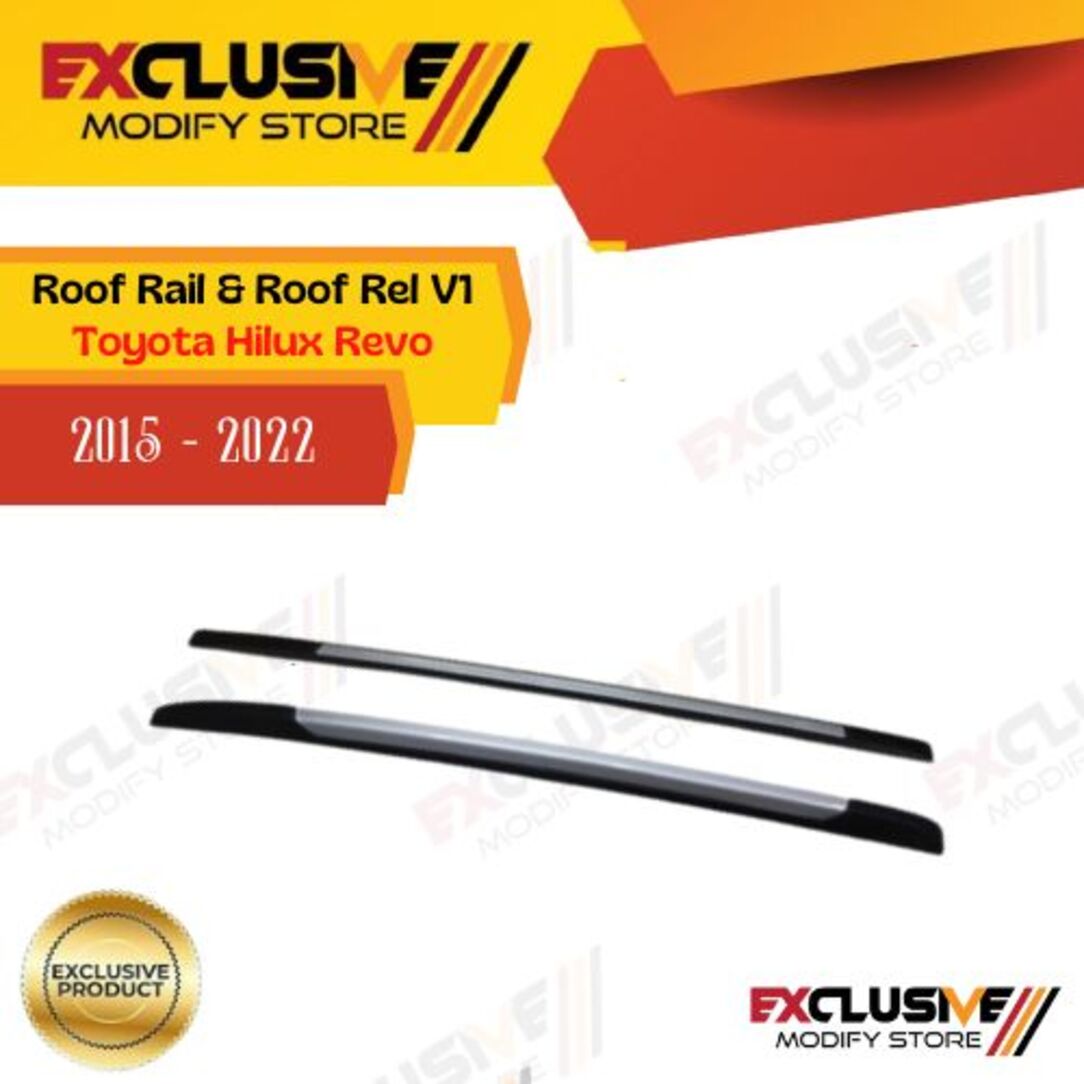 Toyota HiLux Revo roof rails & roof rails V1 2015 - 2022 Harga 1,500,000 rupiah*Gratis Ongkir