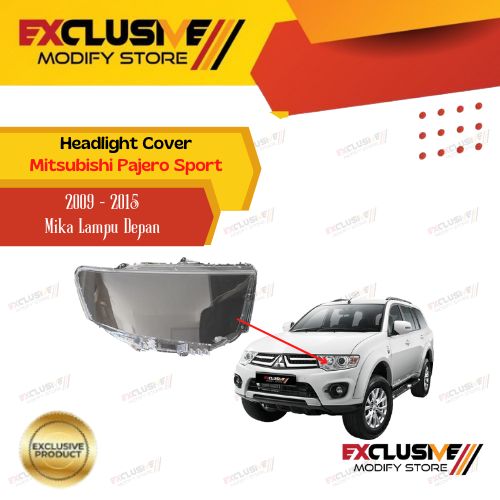 Glass Mica lamp Mitsubishi Pajero Sport (2009 - 2015) OEM quality Giá 850,000 Đồng*Miễn phí vận chuyển