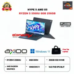 AXIOO MYBOOK HYPE 5 AMD X5 RYZEN 5 - 5560U 14" INCH RAM 8GB/256GB SSD NVME WINDOWS 11 ORIGINAL - GARANSI RESMI