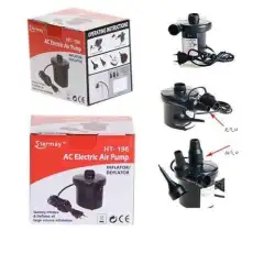 Ac Electric Pompa Listrik Vacuum Tiup Smayda Pump Anak Gym Ball Udara Vacum Elektrik Pump and Blow Sofa Bola Pelampung Kasur Angin Kolam Renang Air