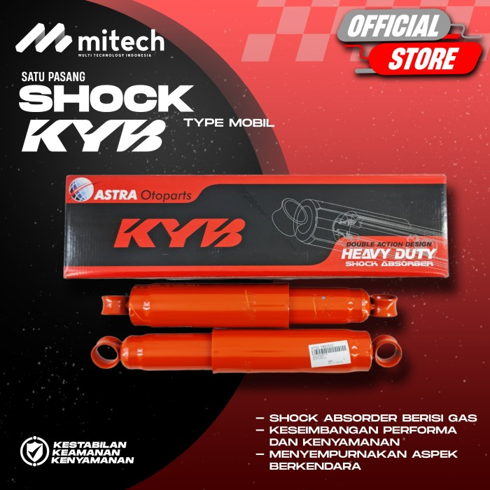 Shockbreaker KAYABA HEAVY DUTY ISUZU ELF NHR 55 KAD 51 SHOCK DEPAN BELAKANG ORI KYB MITSUBISHI CANTER TOYOTA HI ACE Harga 786,750 rupiah*Gratis Ongkir