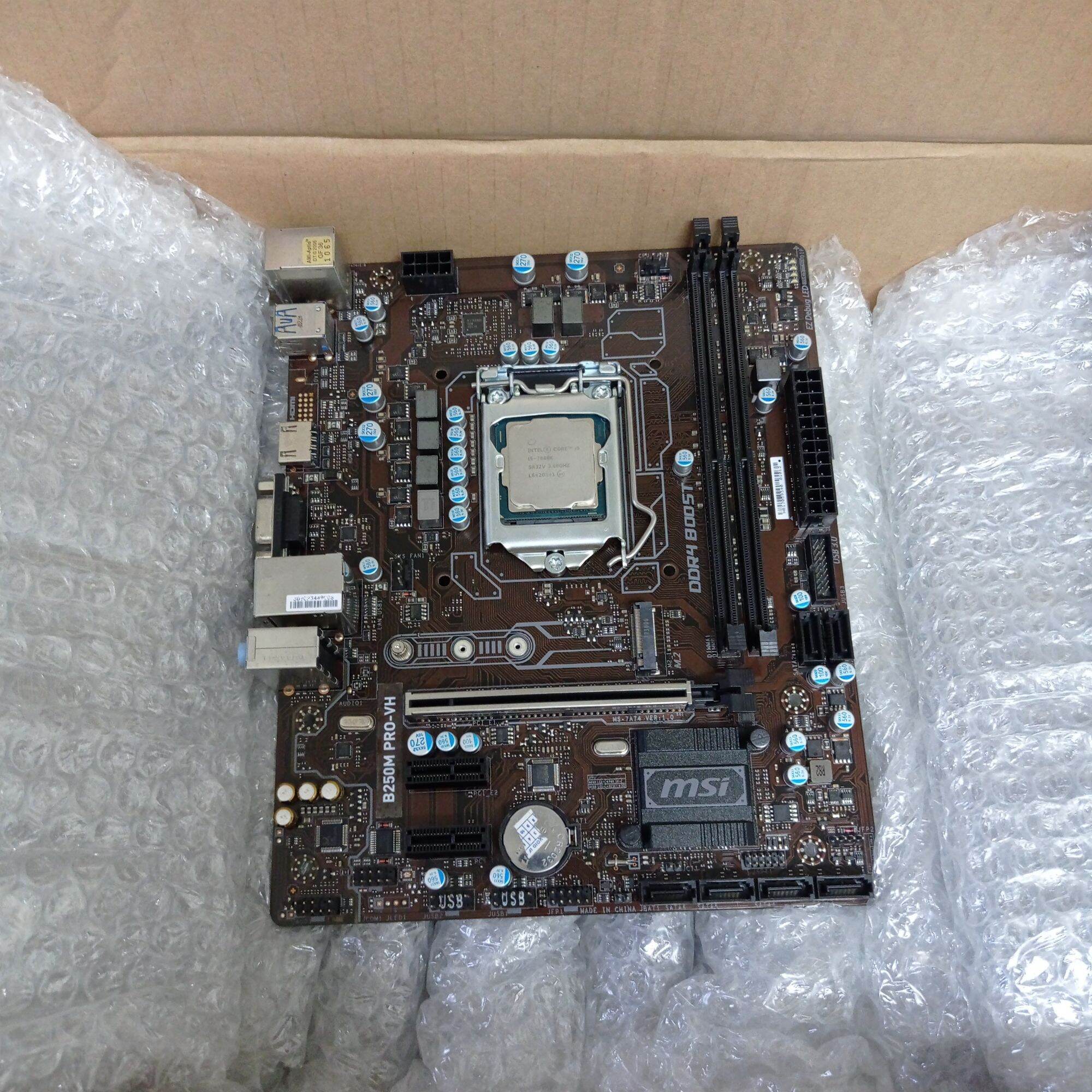 Msi B250m Pro Vh MSI B250M Pro VH LAG 1151 DDR4 M- ATX Motherboard
