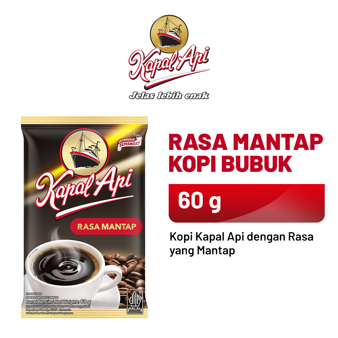 コーヒー Goodday, SidoMuncul, KapalApi, Ladaku Good Day Kopi Original Bag (50 Sachet@20 Gram) | Kapal Api