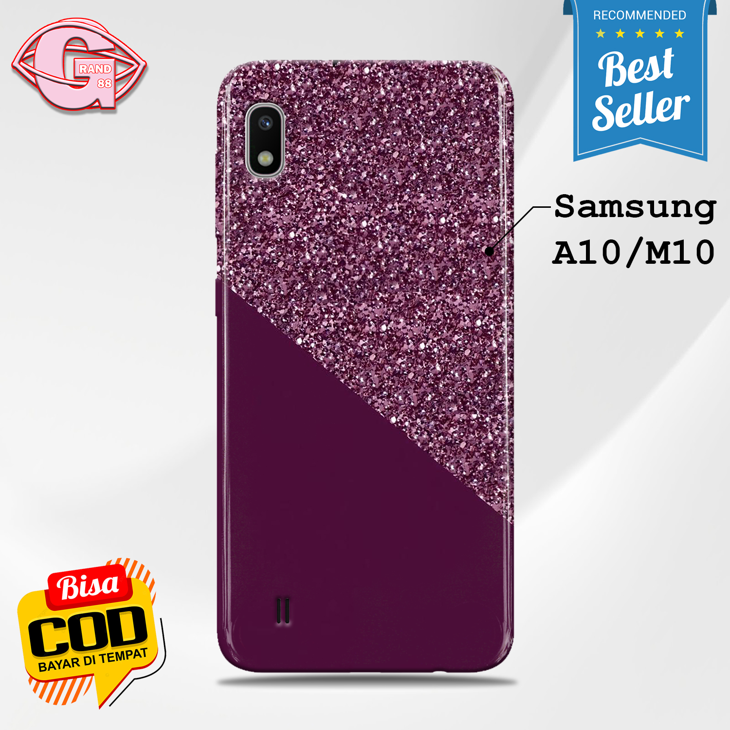 Galaxy A10 Cod A10 Glitter Casing Hp Samsung Galaxy A10 Tiny Unicorn  Dynamic Liquid
