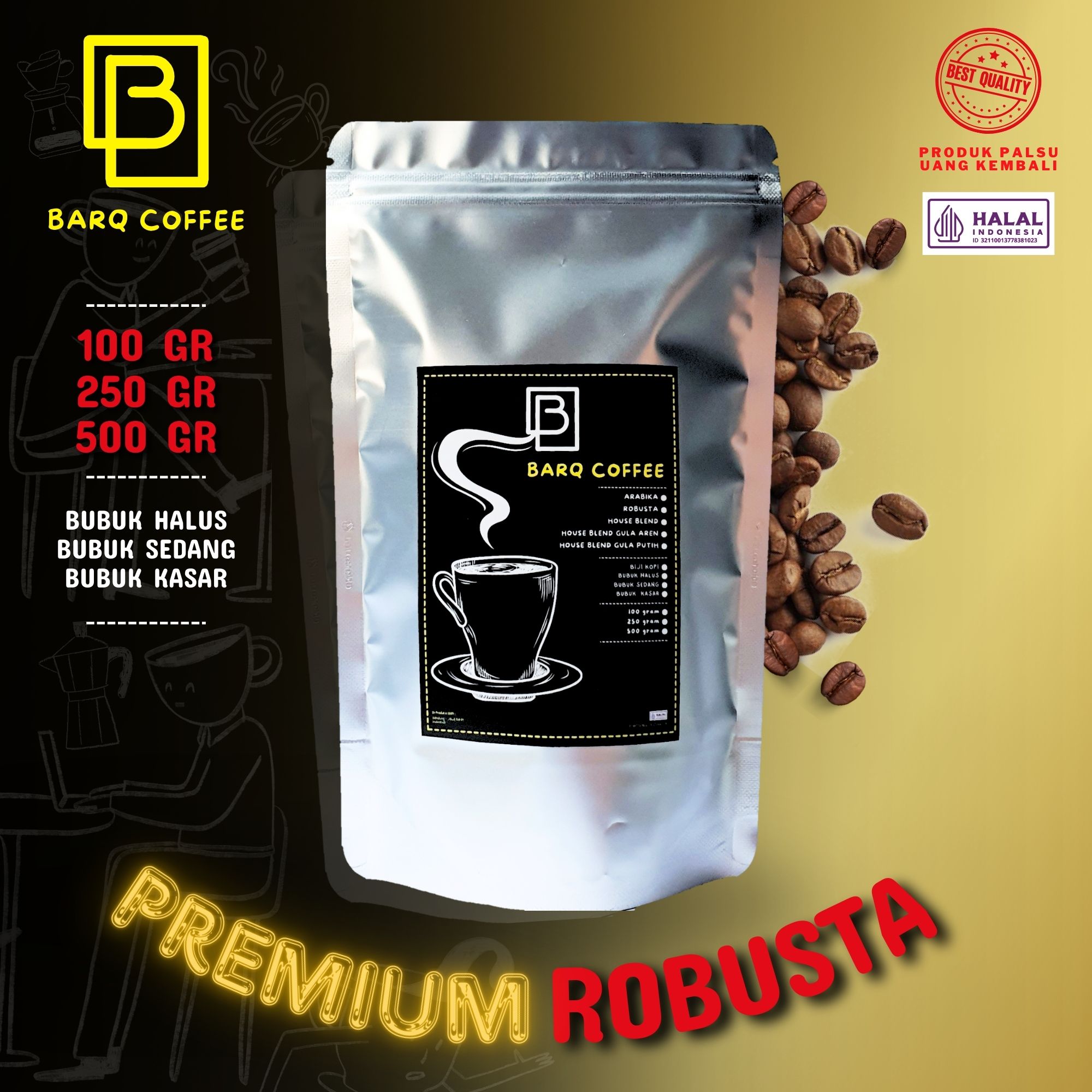 Barq coffee | | robusta coffee | | premium