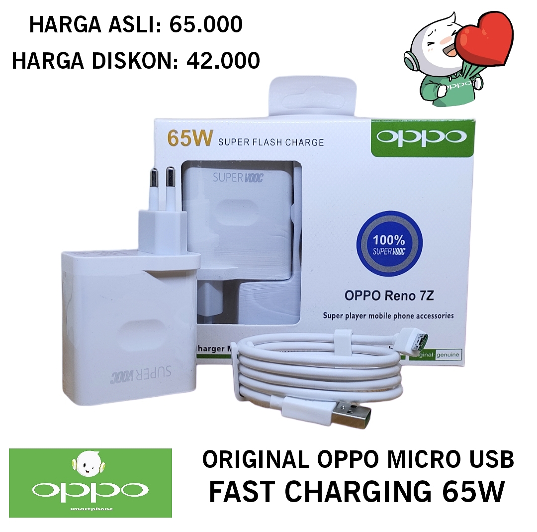 harga charger oppo a53 original