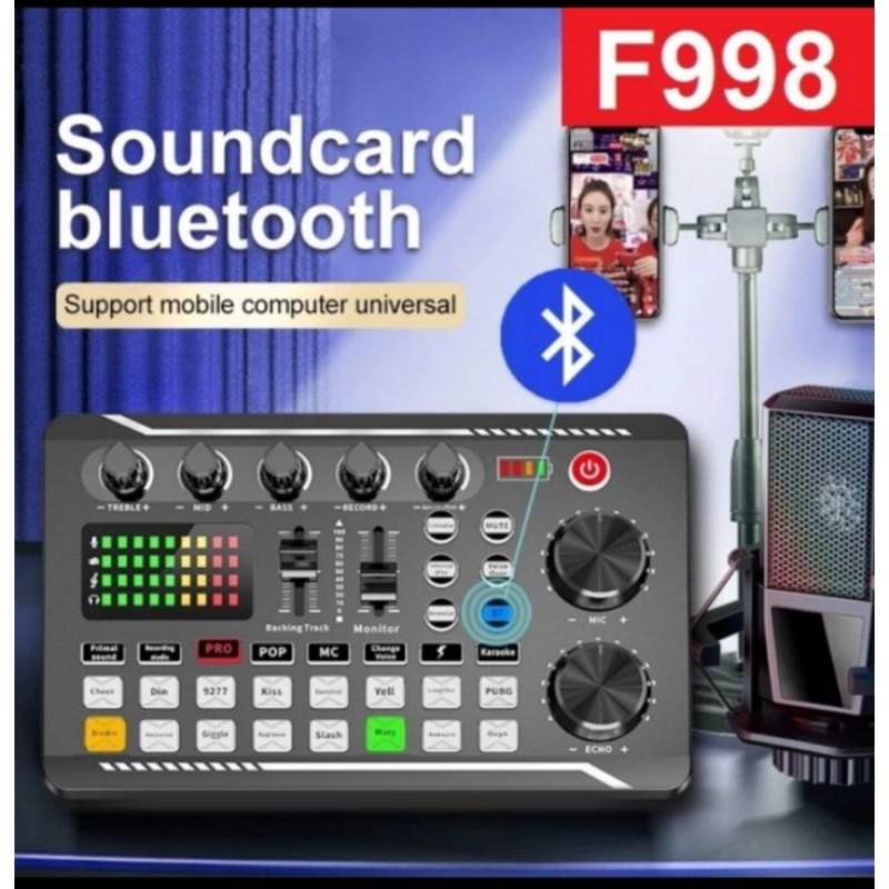 BlessS/ Live Sound Card Live F998 SoundCard Quality Of Voice And Music Professional Harga  146,000 rupiah*Gratis Ongkir