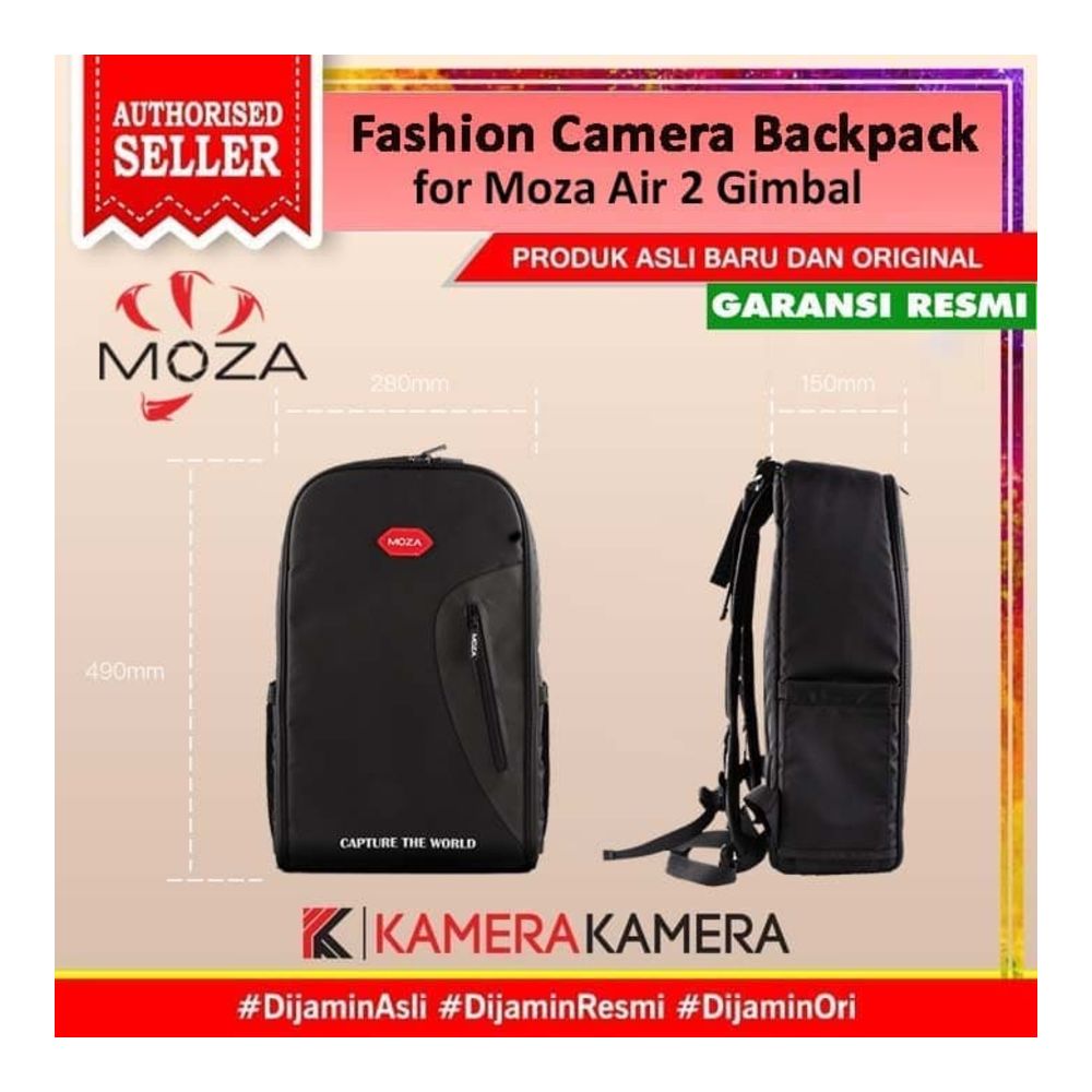 moza fashion camera backpack