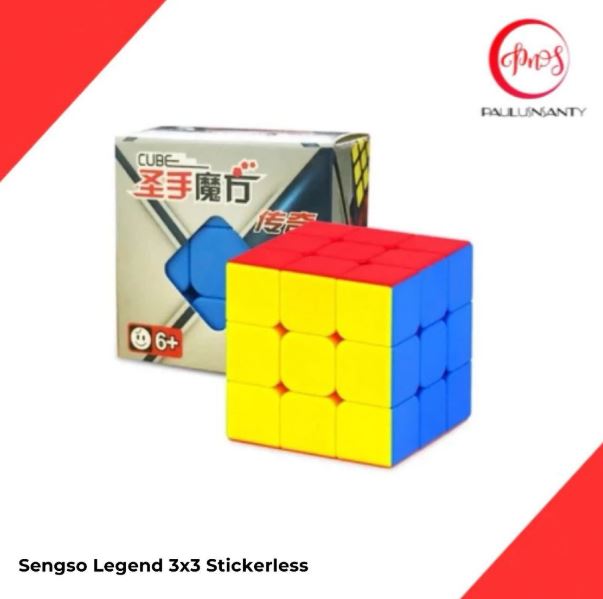 Cube Puzzle 3X3 Shengshou Legend 3X3 Stickerless Custom Magnet Premium