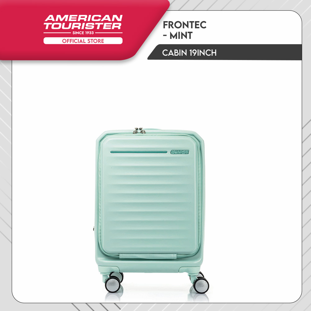 Lazada Indonesia - American Tourister Koper Hardcase Frontec Cabin 19inch TSA AM – Mint
