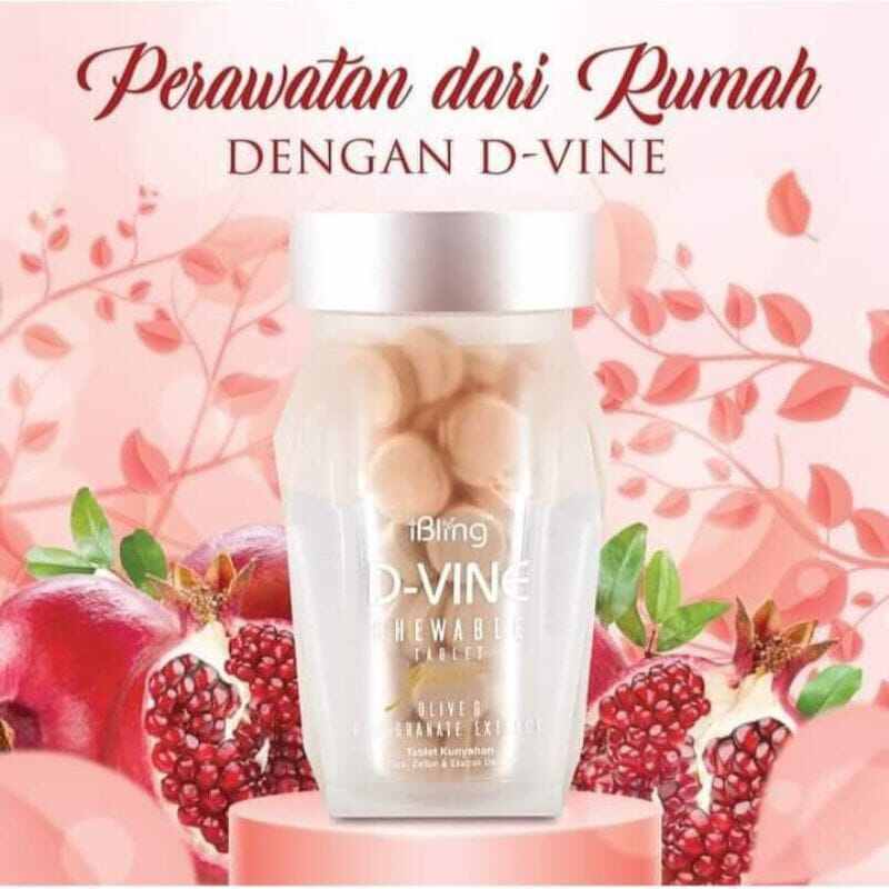 Jual D VINE COLLAGEN ORIGINAL DVine Dvine ECERAN ISI 10 20 30 40 50 60