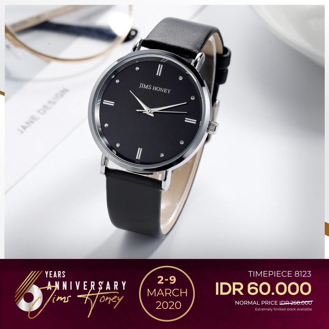 	 Jims Honey Jam Tangan Wanita Kode 8123 	
