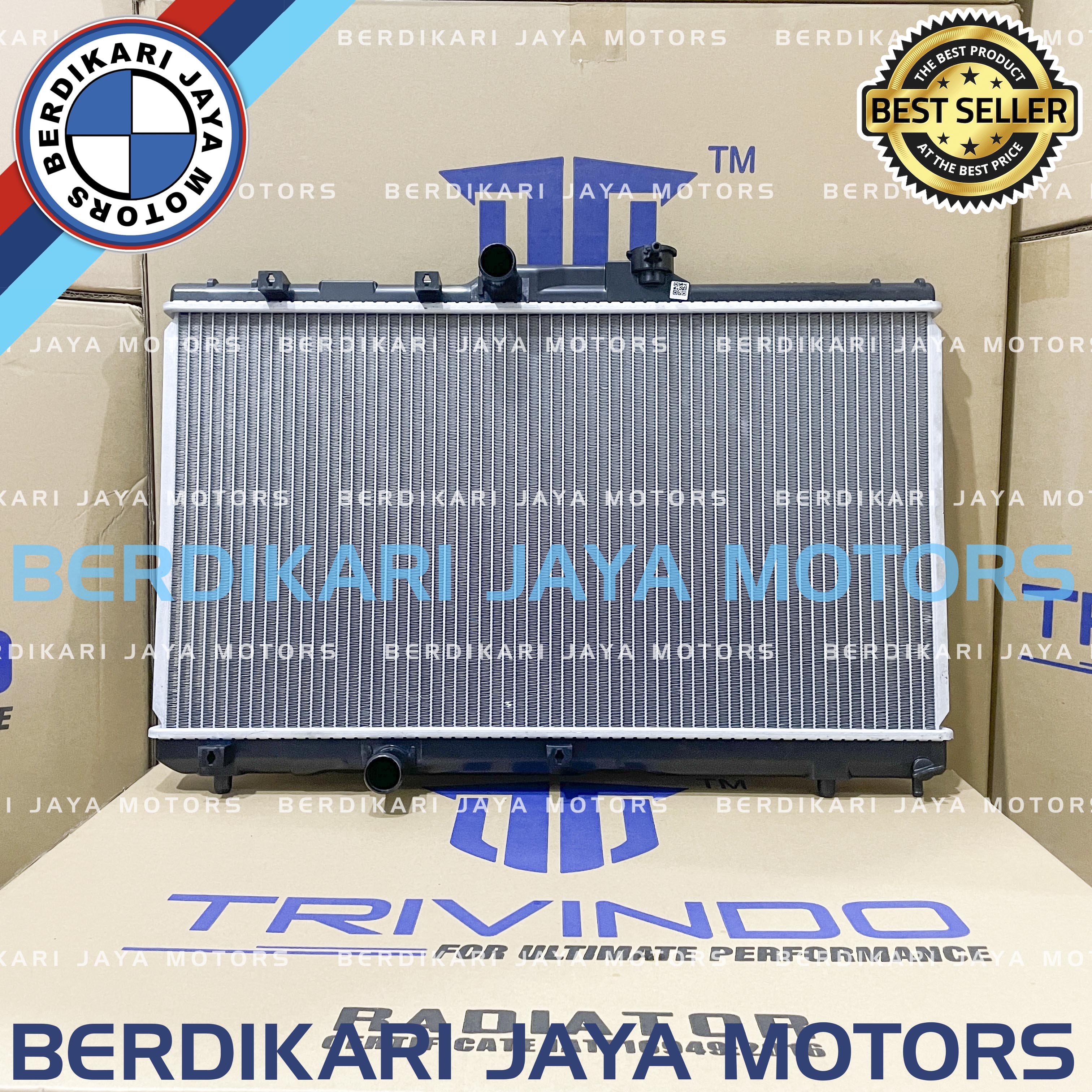 RADIATOR ASSY TOYOTA GREAT COROLLA 1.6 1.600 1600CC ALL NEW GREAT COROLLA 1.8 1.800 1800CC MANUAL TRANSMISI MERK TRIVINDO Harga 636,670 rupiah*Gratis Ongkir