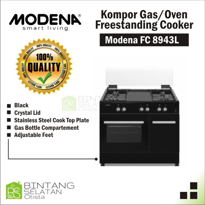 modena prima fc 7943 w free standing cooker