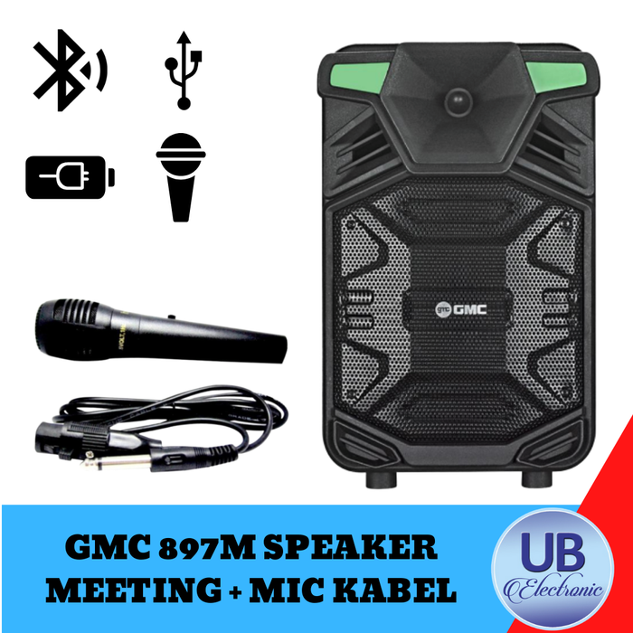 speaker bluetooth gmc 897 m