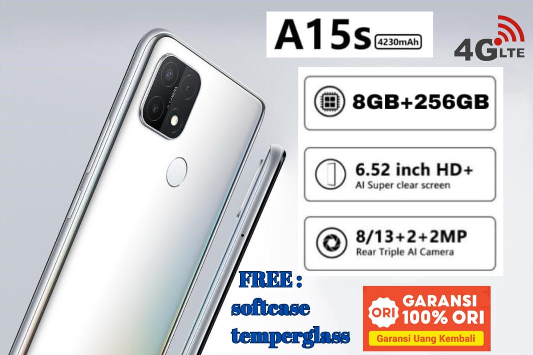 hp a15s ram 8+256 Bergaransi Harga  739,000 Ringgit*Penghantaran Percuma