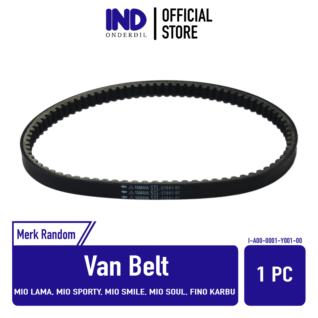 Vanbelt-Vanbel Van-V Bel-Belt Mio Lama 5 TL-Sporty-Soul-Smile & Fino Karbu & Nouvo Old-Z Merk Random Harga 56,070 rupiah*Gratis Ongkir