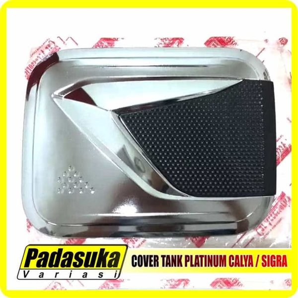ER1/ CTCMB-Tank Cover PLATINUM Chrome Toyota Calya Tutup Tangki bensin Harga 45,800 rupiah*Gratis Ongkir