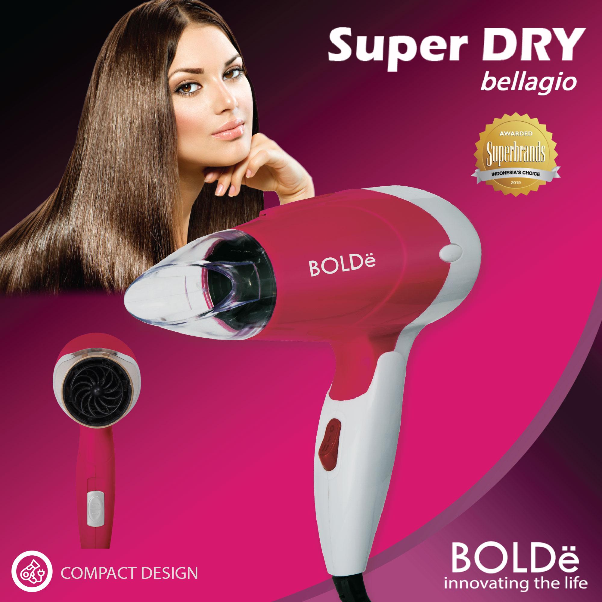 BOLDe Super DRY BELLAGIO Hair Dryer