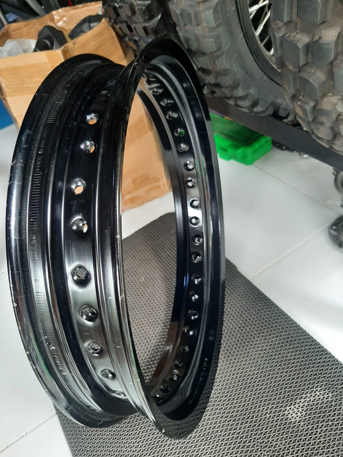 Velg Takasago Excel Asia RIng 17 Original Copotan Motor Kawasaki D-Tracker Giá 600,000 Đồng*Miễn phí vận chuyển
