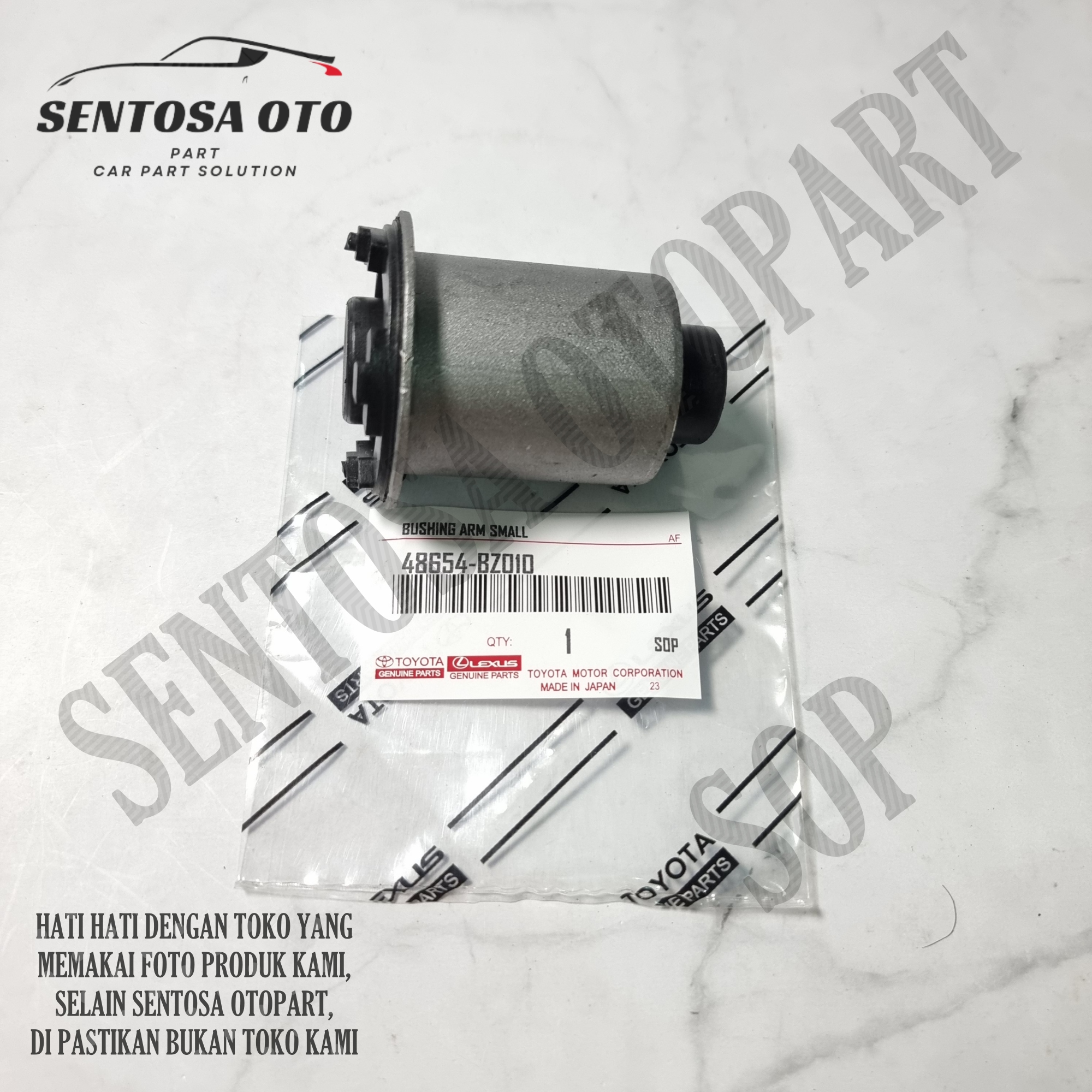 Bushing Arm Big Sayap Depan Kecil Avanza Old Xenia 2004 2005 2006 2007 2008 2009 2010 2011 Original 1Pcs Harga  37,500 Ringgit*Penghantaran Percuma