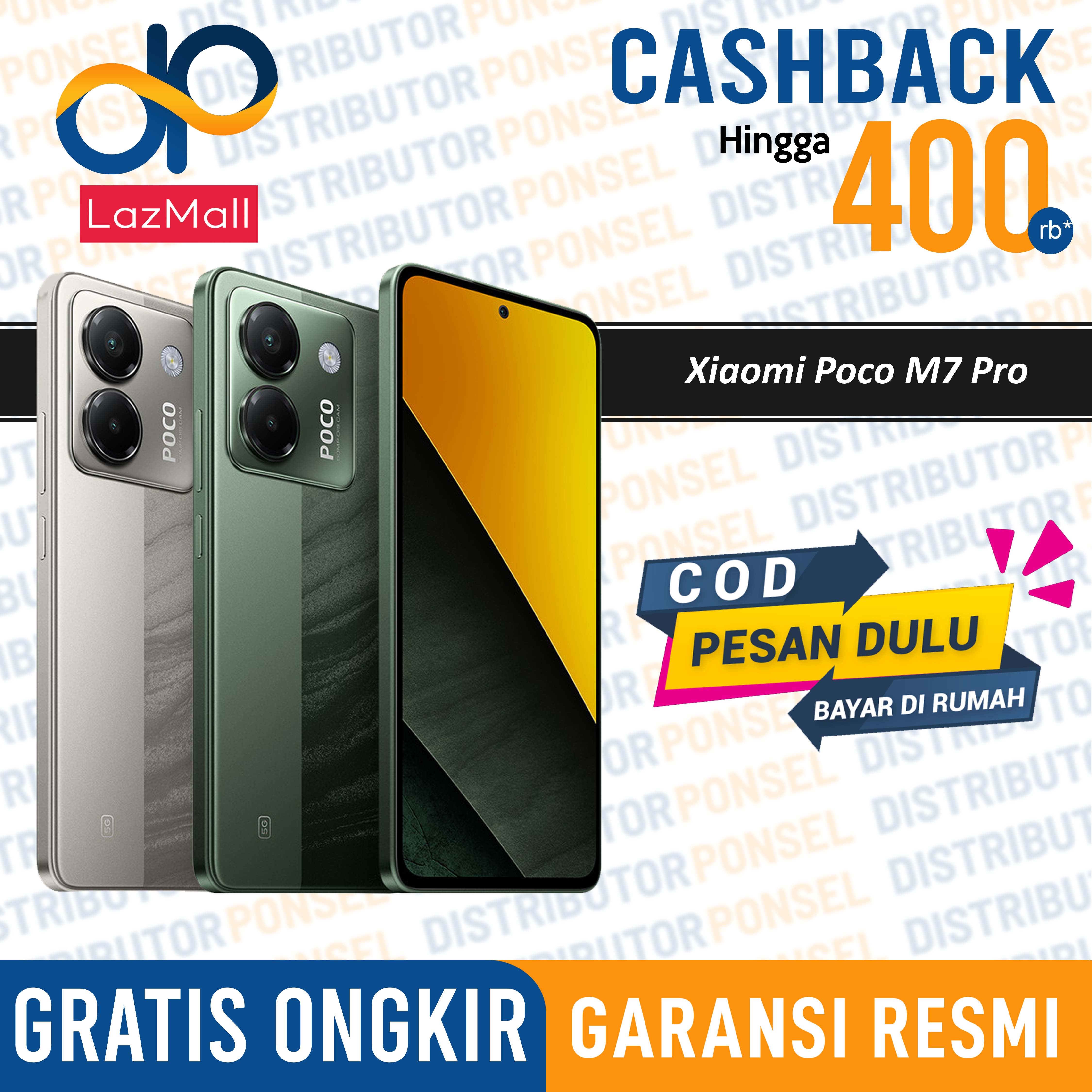 Xiaomi Poco M7 Pro 5G 8/256GB - Poco M7 Pro Garansi Resmi Xiaomi 1 Tahun Harga  2,730,000 Ringgit*Penghantaran Percuma